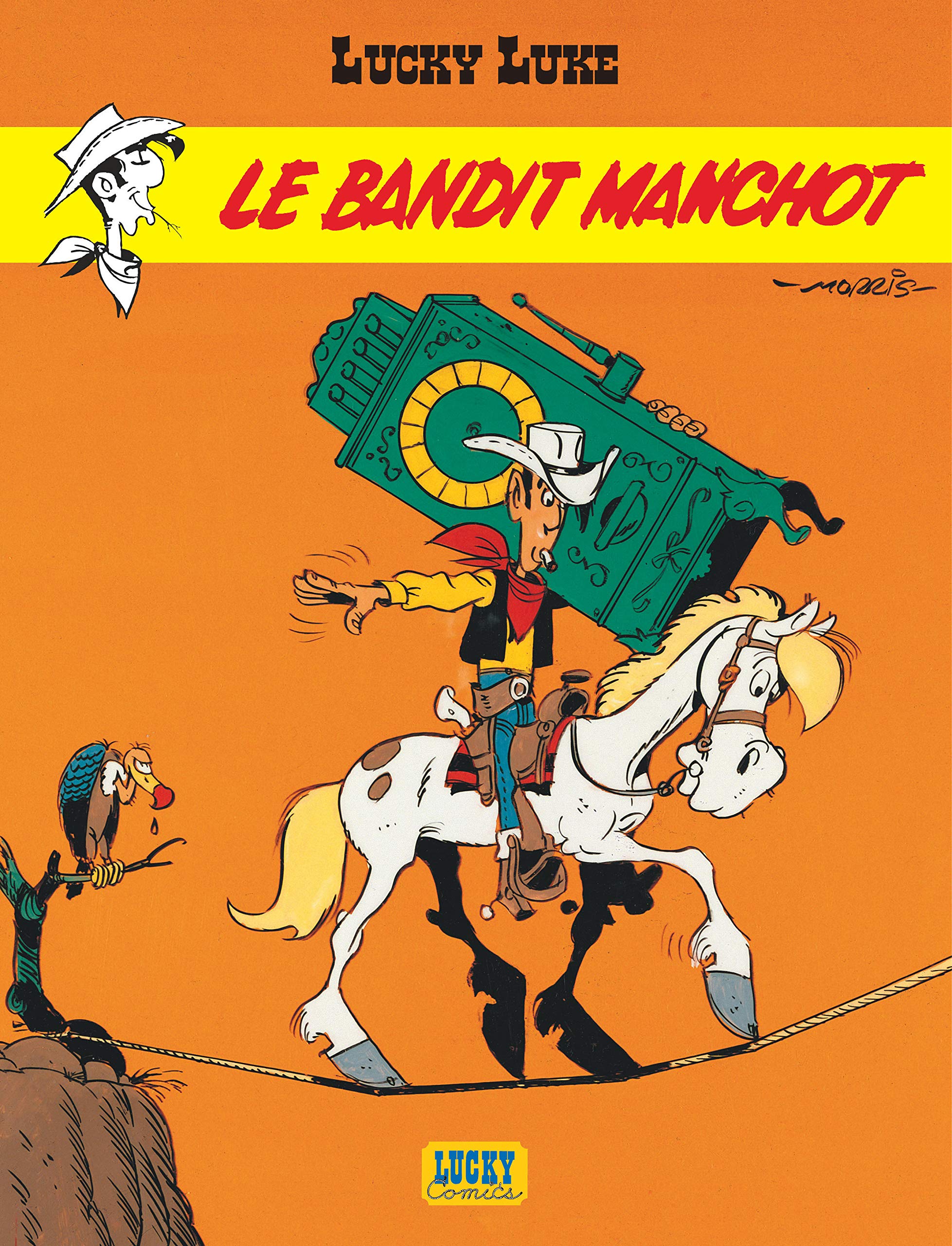 Image de l'objet « LUCKY LUKE TOME 50 / LE BANDIT MANCHOT »