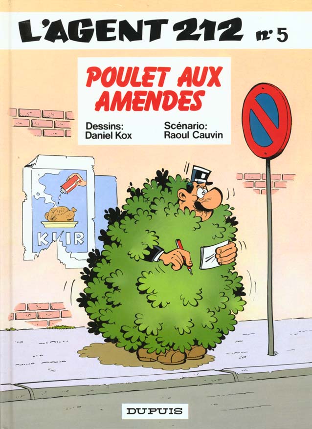 Image de l'objet « AGENT 212 (L') : TOME 5 - POULET AUX AMENDES »