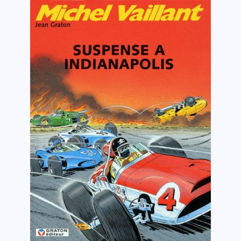 Image de l'objet « MICHEL VAILLANT : TOME 11 - SUSPENSE A INDIANAPOLIS »