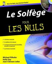 Image de l'objet « SOLFEGE POUR LES NULS (LE) »