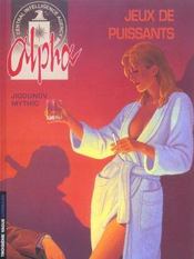 Image de l'objet « ALPHA : TOME 8 - JEUX DE PUISSANTS »