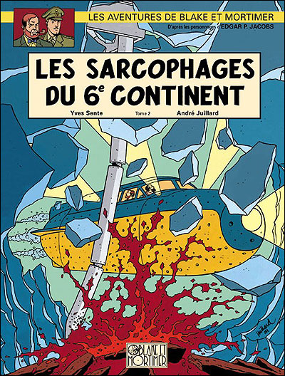 Image de l'objet « BLAKE ET MORTIMER : TOME 17 - LES SARCOPHAGES DU 6E CONTINENT »