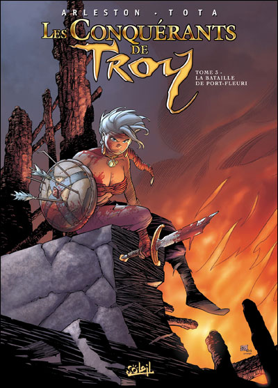 Image de l'objet « CONQUERANTS DE TROY (LES) : TOME 3 - LA BATAILLE DE PORT-FLEURY »