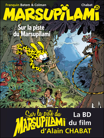 Image de l'objet « MARSUPILAMI : TOME 25 - SUR LA PISTE DU MARSUPILAMI »