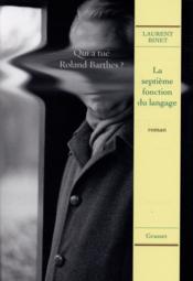 Image de l'objet « SEPTIEME FONCTION DU LANGAGE (LA) »