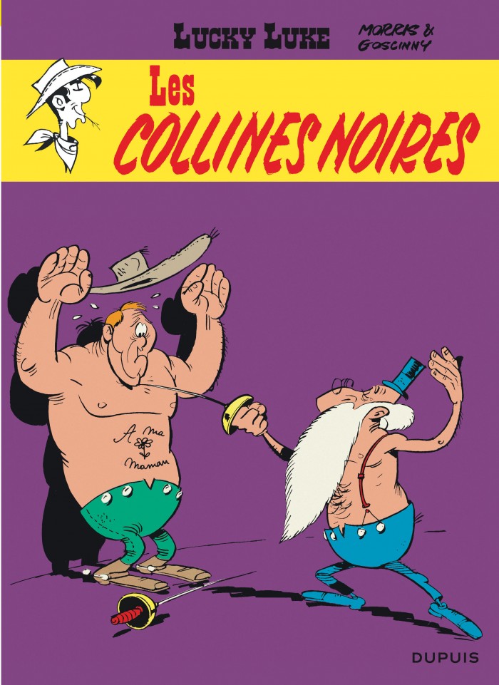 Image de l'objet « LUCKY LUKE TOME 21 / LES COLLINES NOIRES »