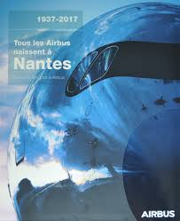 Image de l'objet « TOUS LES AIRBUS NAISSENT A NANTES . 1937-2017 »