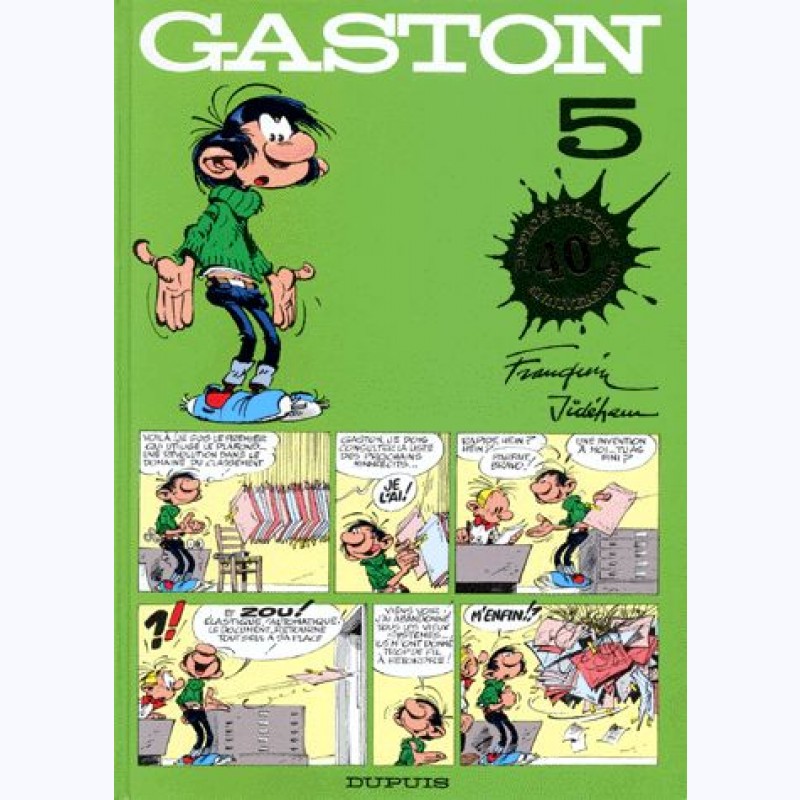 Image de l'objet « GASTON LAGAFFE : TOME 5 »