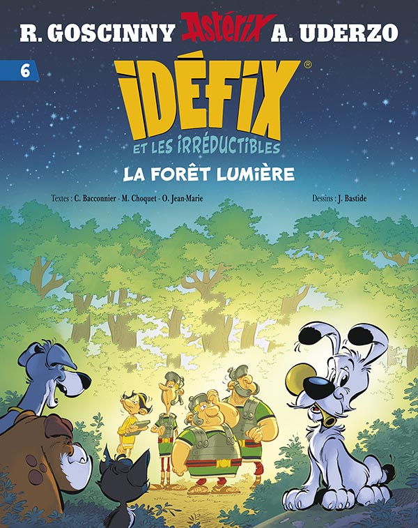 Image de l'objet « IDEFIX ET LES IRREDUCTIBLES TOME 6 / LA FORET LUMIERE »