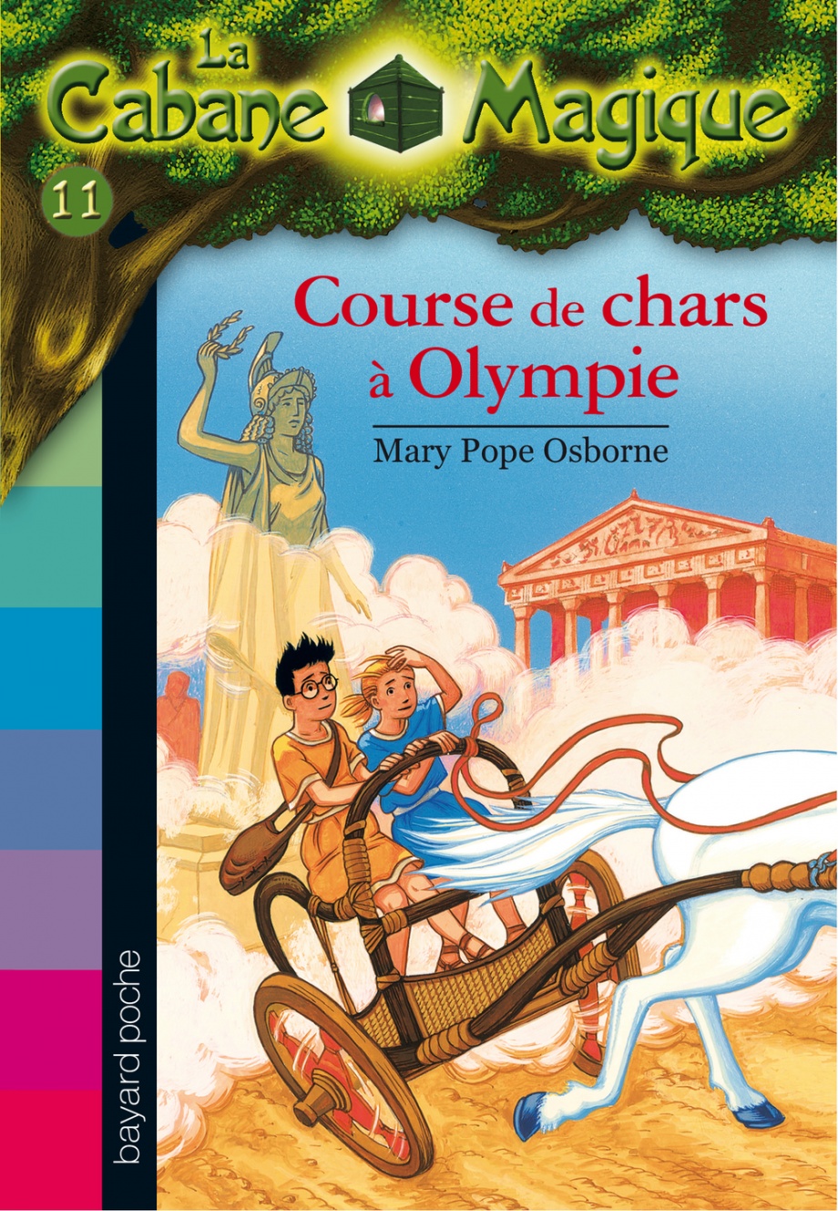 Image de l'objet « CABANE MAGIQUE (LA) TOME 11 / COURSE DE CHARS A OLYMPIE »