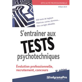 Image de l'objet « S'ENTRAINER AUX TEST PSYCHOTECHNIQUES »