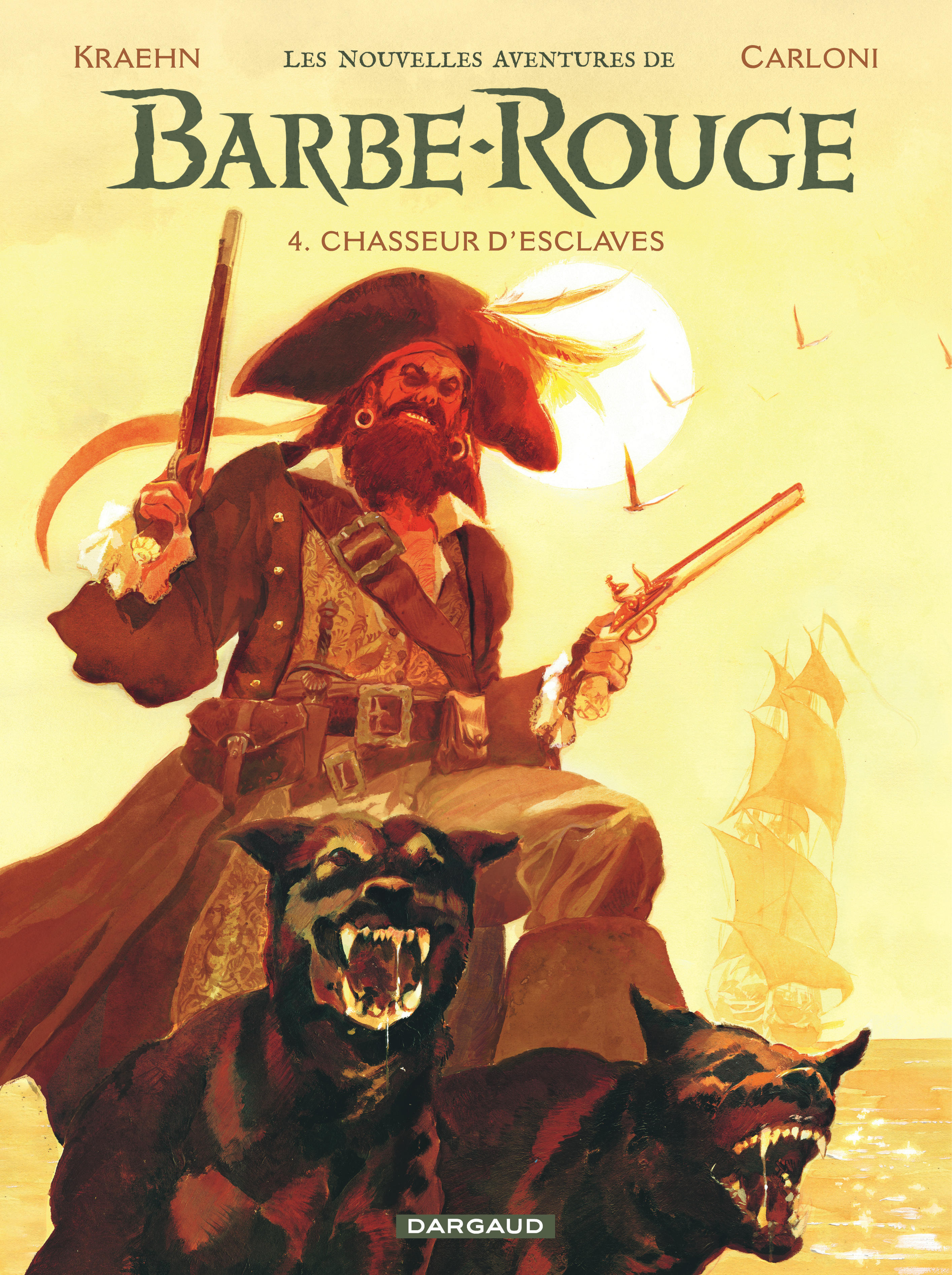 Image de l'objet « NOUVELLES AVENTURES DE BARBE-ROUGE (LES) TOME 4 / CHASSEUR D'ESCLAVES »