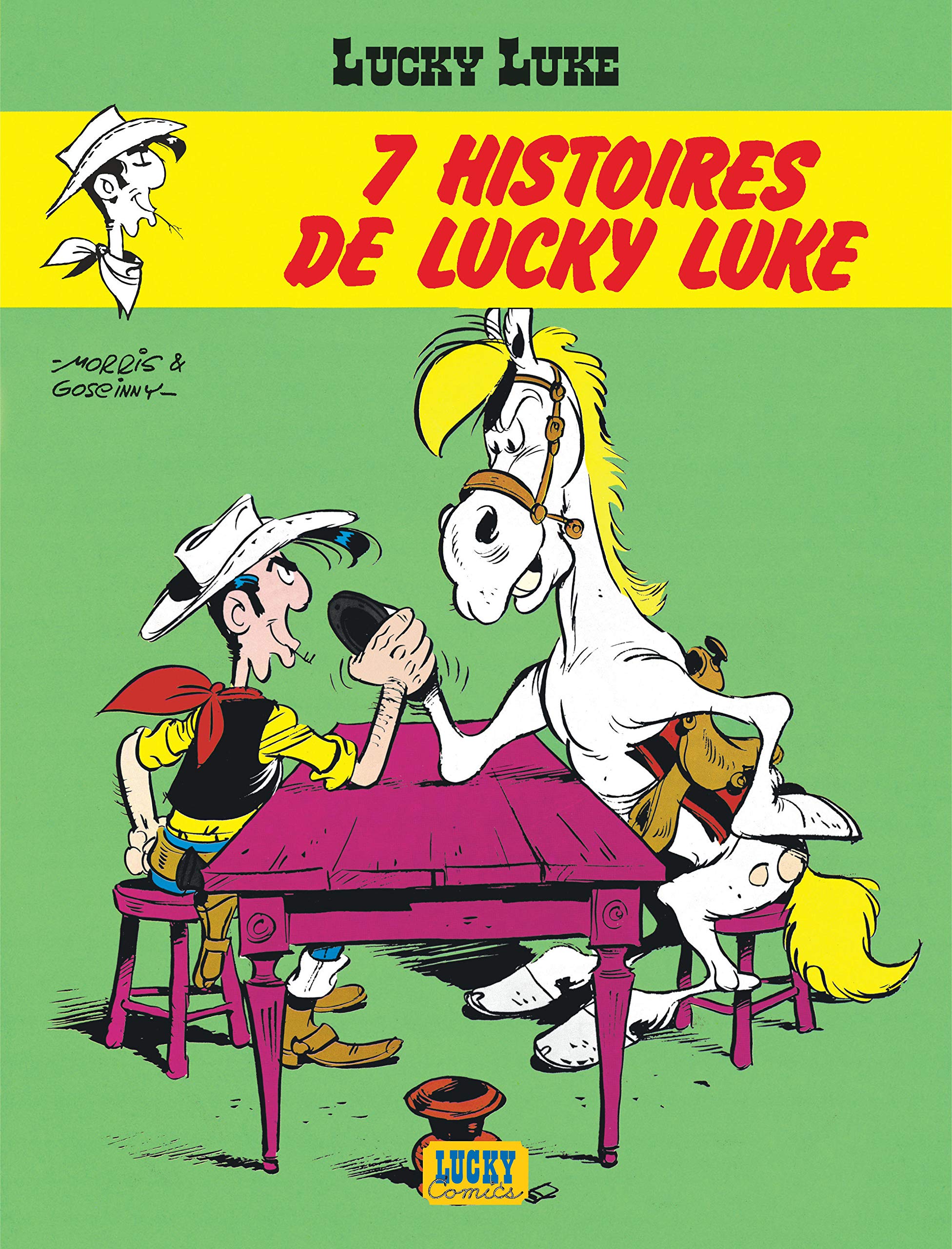 Image de l'objet « LUCKY LUKE TOME 46 / 7 HISTOIRES DE LUCKY LUKE »