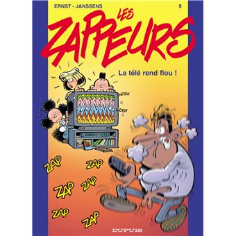 Image de l'objet « ZAPPEURS (LES) : TOME 9 - LA TELE REND FLOU ! »