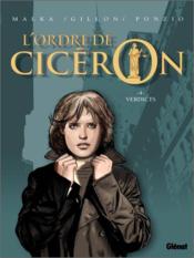 Image de l'objet « ORDRE DE CICERON (L') TOME 4 / VERDICTS »