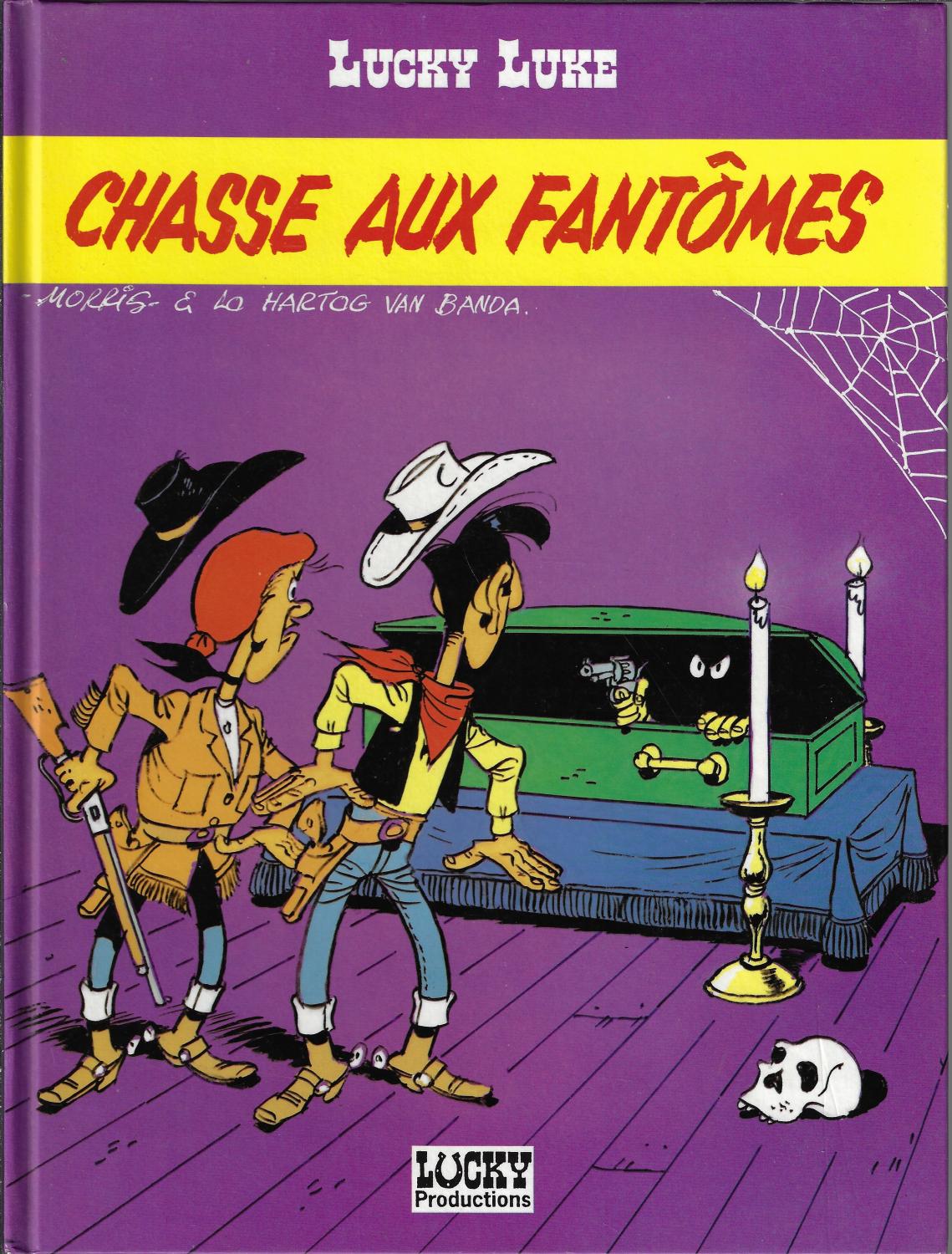 Image de l'objet « LUCKY LUKE TOME 62 / CHASSE AUX FANTOMES »