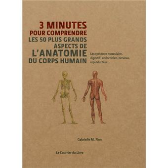 Image de l'objet « 3 MINUTES POUR COMPRENDRE LES 50 PLUS GRANDS ASPECTS DE L'ANATOMIE DU CORPS HUMA »