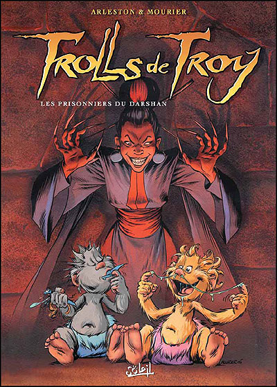 Image de l'objet « TROLLS DE TROY : TOME 9 - LES PRISONNIERS DU DARSHAN »