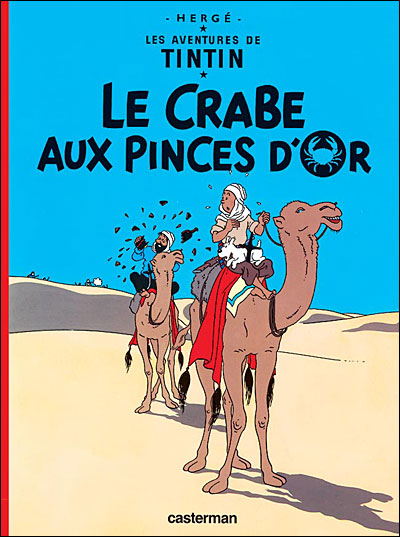 Image de l'objet « AVENTURES DE TINTIN (LES) TOME 9 - LE CRABE AUX PINCES D'OR »