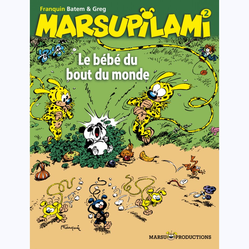 Image de l'objet « MARSUPILAMI : TOME 2 - LE BEBE DU BOUT DU MONDE »