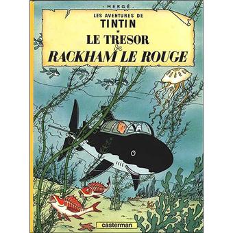 Image de l'objet « AVENTURES DE TINTIN (LES) TOME 12 - LE TRESOR DE RACKHAM LE ROUGE »