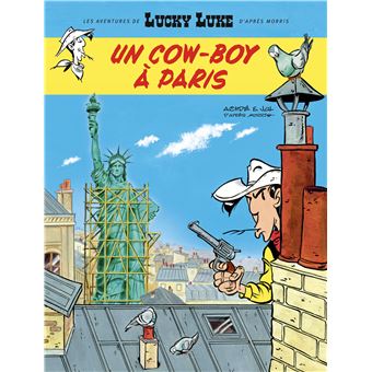 Image de l'objet « LUCKY LUKE D'APRES MORRIS TOME 8 / UN COW-BOY A PARIS »