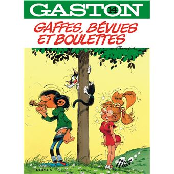 Image de l'objet « GASTON LAGAFFE : TOME 14 - GAFFES, BEVUES ET BOULETTES »