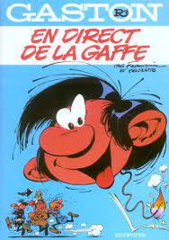 Image de l'objet « GASTON LAGAFFE EN DIRECT DE LA GAFFE »