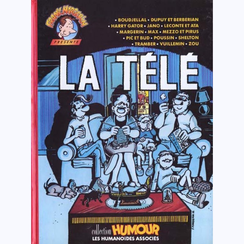 Image de l'objet « FRANK MARGERIN PRESENTE LA TELE »