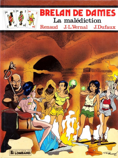 Image de l'objet « BRELAN DE DAMES : TOME 5 - LA MALEDICTION »