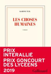 Image de l'objet « CHOSES HUMAINES (LES) »