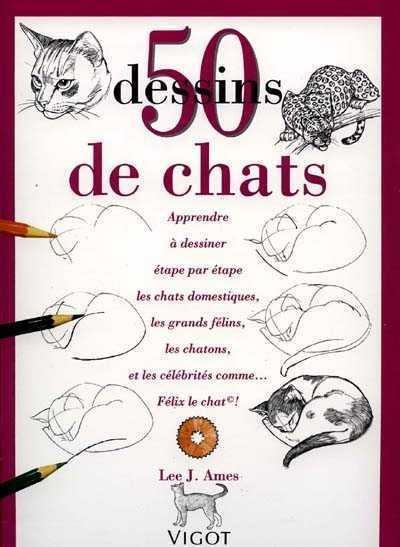 Image de l'objet « 50 DESSINS DE CHATS »