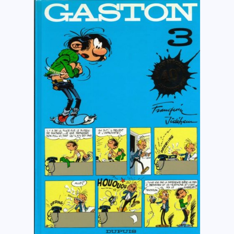 Image de l'objet « GASTON LAGAFFE : TOME 3 »