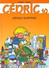 Image de l'objet « CEDRIC : TOME 10 - GATEAU SURPRISE »